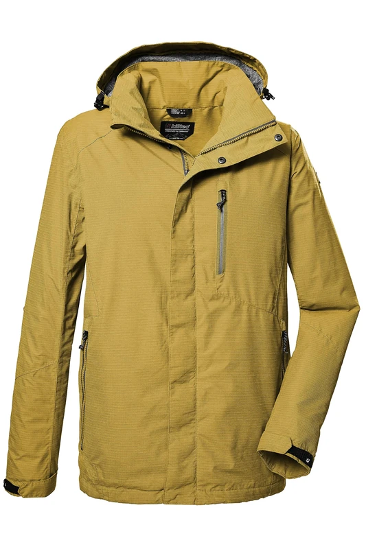 Killtec Men's Kos 256 Mn Jckt_carleb Functional Jacket/Outdoor Jacket with Removable Hood