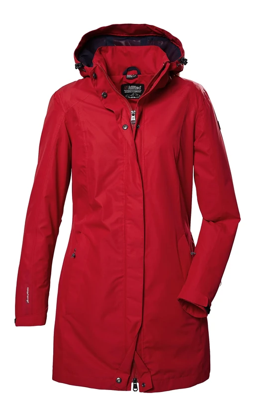 Killtec Women's Kos 44 Wmn Prk Functional Outdoor Jacket with Removable Hood