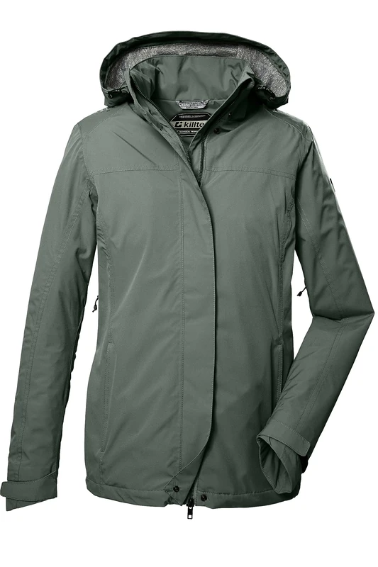 Killtec Women's Kos 11 Wmn Jacket Functional Jacket/Outdoor Jacket with Removable Hood