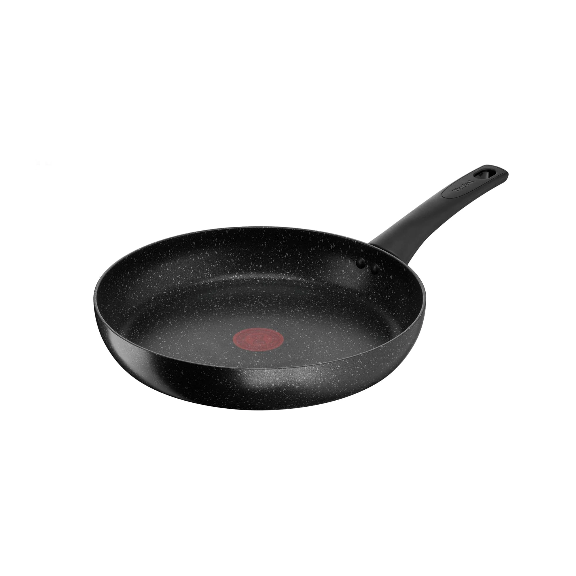 Tefal Titanium Stone Frying Pan 28 cm, High-Performance Non-Stick Durable Coating, Metal Safe, All Hobs Including Induction, Thermo-Signal, Black, E1050644