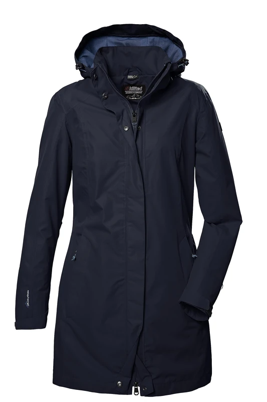 Killtec Unisex Kos 44 Wmn Prk Functional Outdoor Jacket with Removable Hood