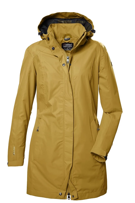 Killtec Women's Kos 44 Wmn Prk Functional Outdoor Jacket with Removable Hood