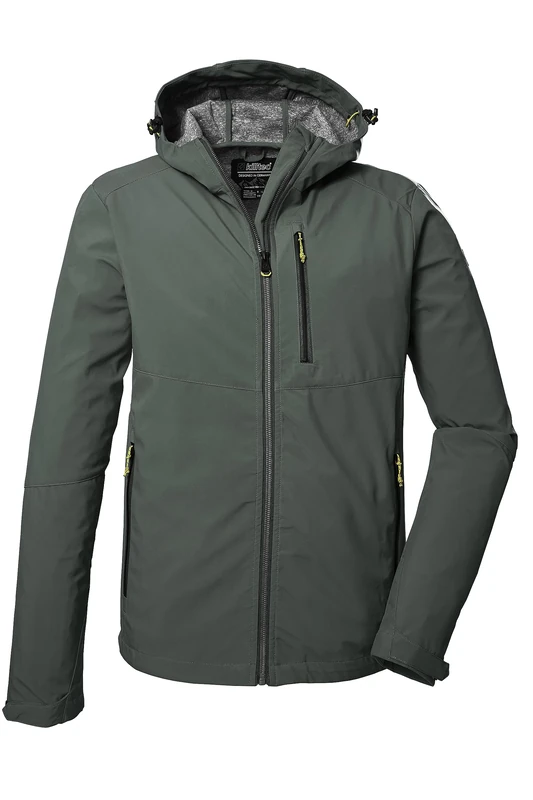 Killtec Men's Kos 259 Mn Sftshll Softshell Jacket/Outdoor Jacket with Hood