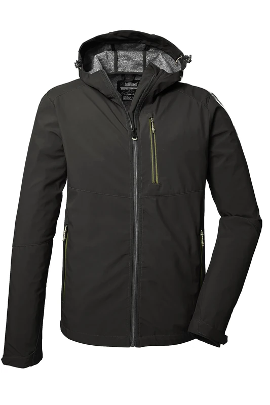 Killtec Men's Kos 259 Mn Sftshll Softshell Jacket/Outdoor Jacket with Hood