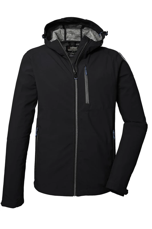 Killtec Men's Kos 259 Mn Sftshll Softshell Jacket/Outdoor Jacket with Hood