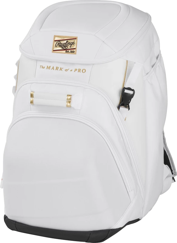 Rawlings | Gold Collection Backpack Equipment Bag | White