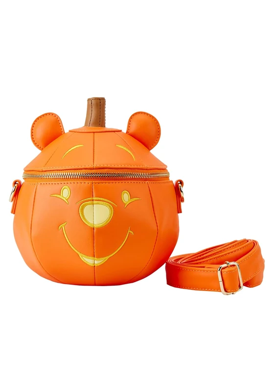 Loungefly Disney Winnie The Pooh Pumpkin Crossbody Bag Orange