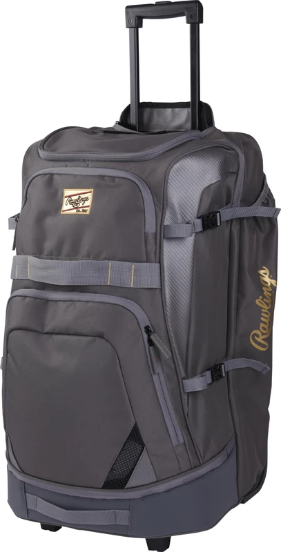 Rawlings | Gold Collection Wheeled Equipment Bag | Graphite
