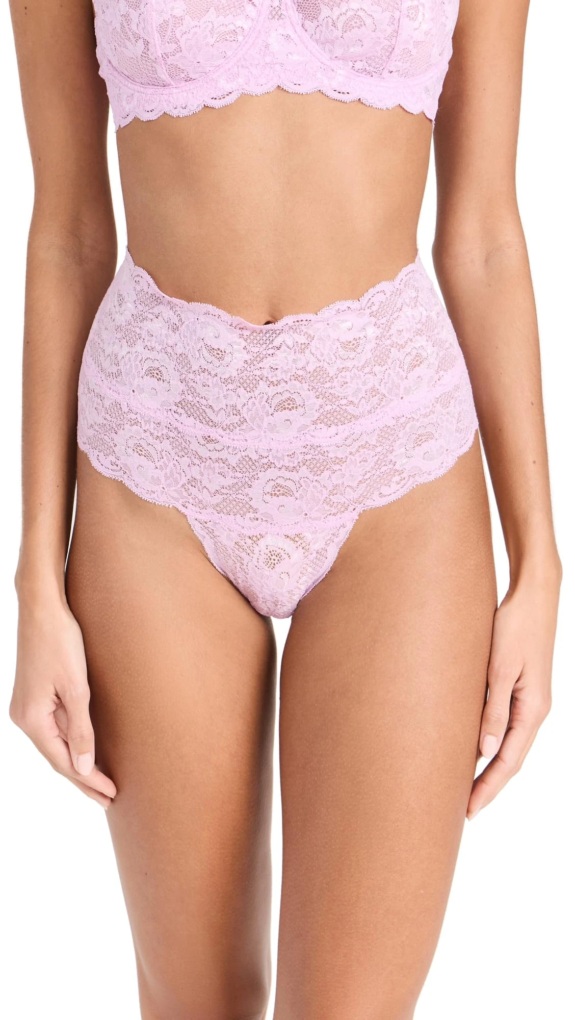 Cosabella Women's Never Say Never High Rise Thong, Neela Flower, M-L