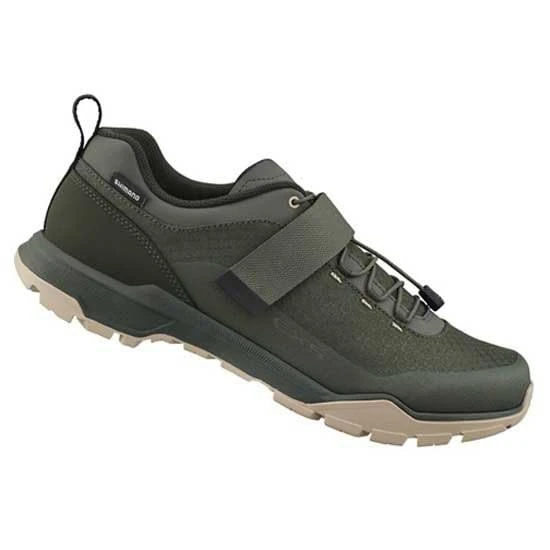 SHIMANO Bicycle Shoes SH-EX500, Unisex Adult Cycling Shoes, Green, 48 EU, Green, 12 UK