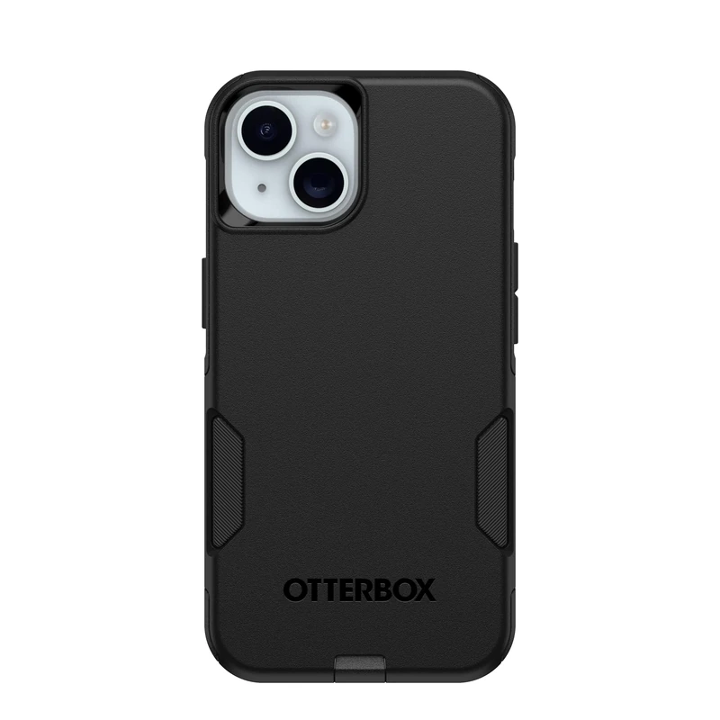 OtterBox Commuter Series Case for iPhone 15, 14, 13 - Black - Image 1