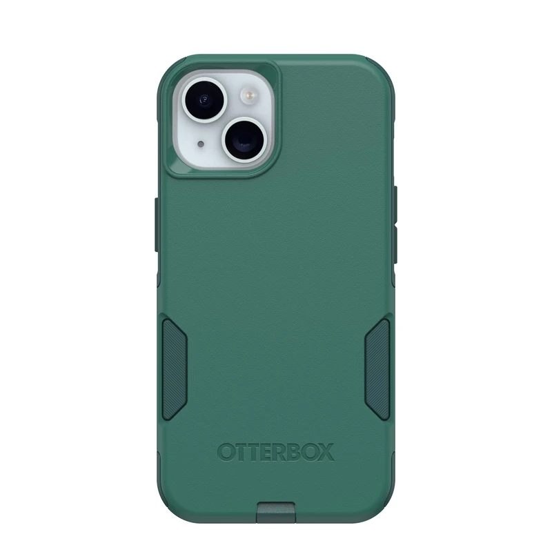 OtterBox iPhone 15, iPhone 14, and iPhone 13 Commuter Series Case - GET YOUR GREENS, slim & tough, pocket-friendly, with port protection