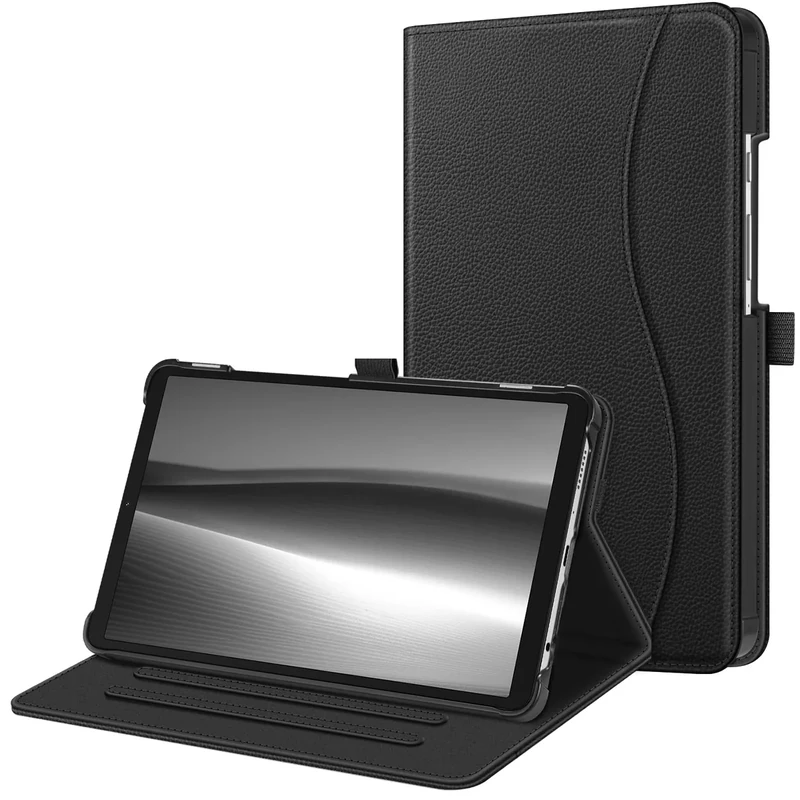 FINTIE Case for Samsung Galaxy Tab A11 8.7" 2025/ A9 8.7" 2023, Multi-Angle Viewing Smart Stand Back Cover with Pocket, Black
