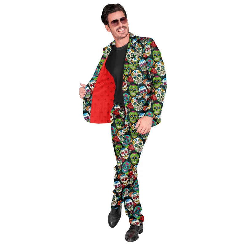W WIDMANN MILANO Party Fashion - Party Fashion Suit for Halloween, Jacket and Trousers, Fancy Dress Costumes