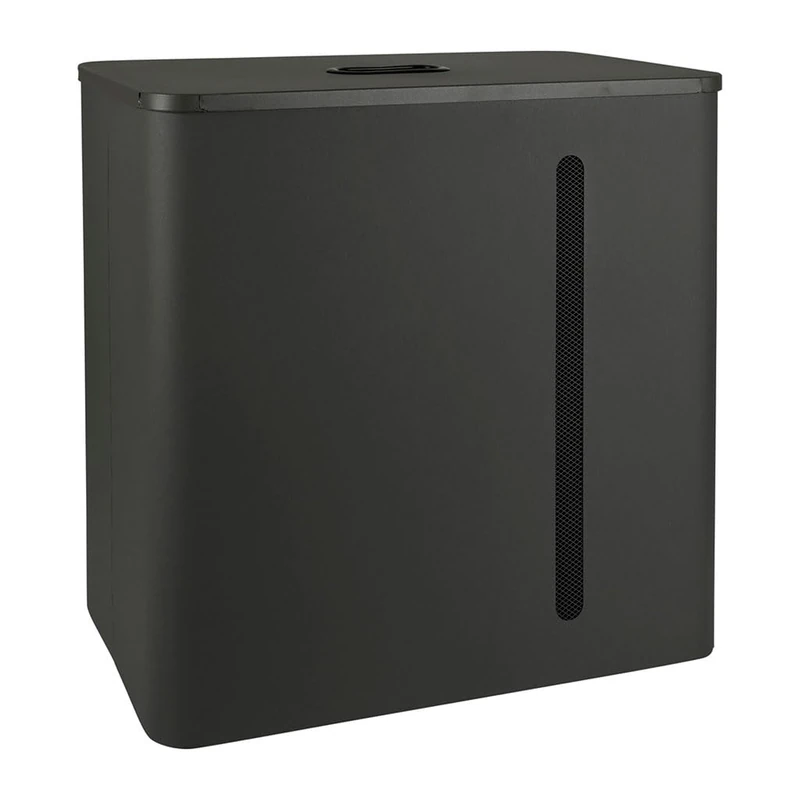 RUECAB - Pellet box, pellet box - Capacity: 70L - With lid - Material: Steel - Dimensions: 51x51.5x31.5cm - Rectangular shape - Stock 3 bags of 15kg pellets - Image 1