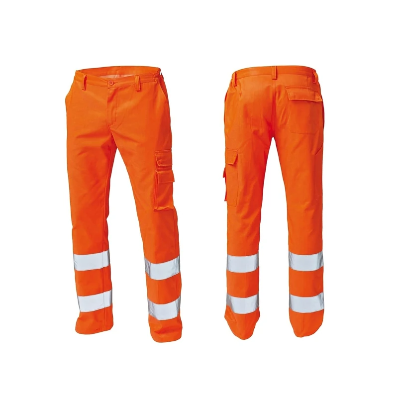 Siggi Group Corpetto Bicolore Pants, Orange, S