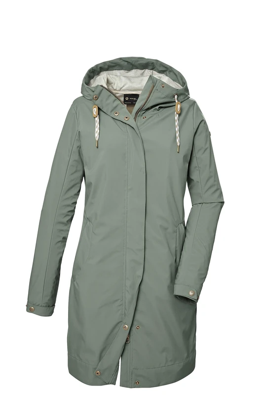 G.I.G.A. DX GS 16 WMN SFTSHLL PRK Women's Softshell Parka with Hood, Mint, 38, 41449-000