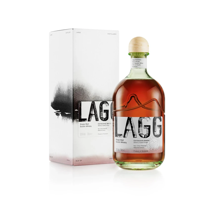 LAGG Corriecravie Single Malt Whisky 70cl, 55% ABV | Premium Single Malt Scotch | Isle Of Arran