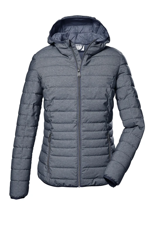 G.I.G.A. DX GS 28 WMN QLTD JCKT Women's Functional Down Jacket with Hood, Smoke Blue, 40, 41761-000
