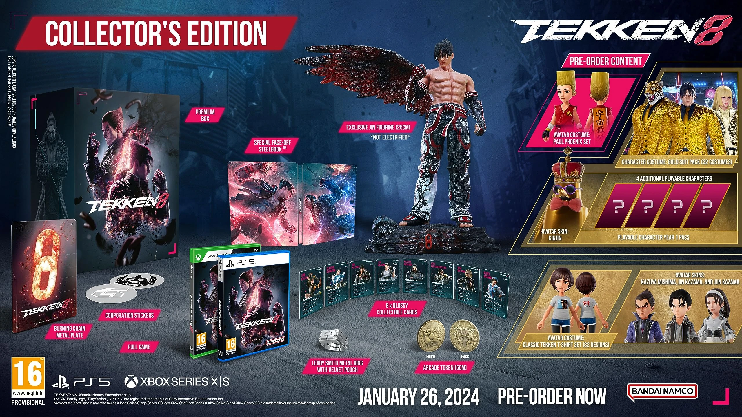 Bandai Namco Tekken 8 Collector'S Edition (Ps5)