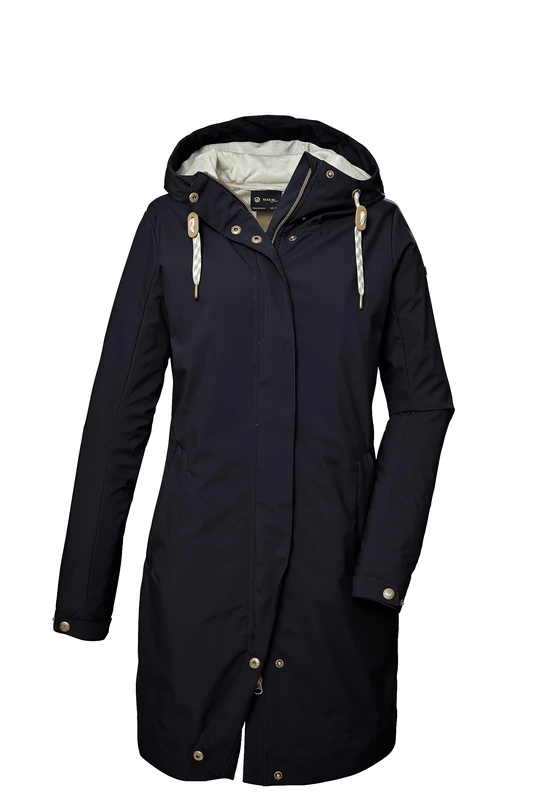 G.I.G.A. DX GS 16 WMN SFTSHLL PRK Women's Softshell Parka with Hood, Dark Navy, 42, 41449-000