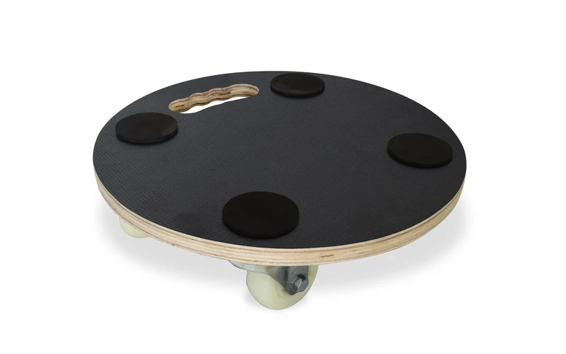 Louis Moulin Wooden Plant Roller Heavy Load 250 kg – Diameter 38 cm