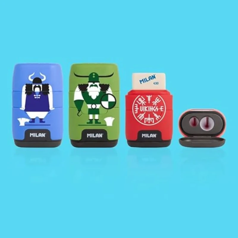 MILAN® Display Box 16 Compact sharpeners, Special Series Vikings