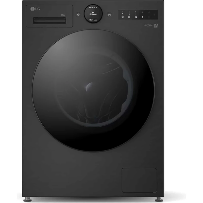 LG F4X7011TBB 11kg Washing Machine 1400rpm Spin - Black