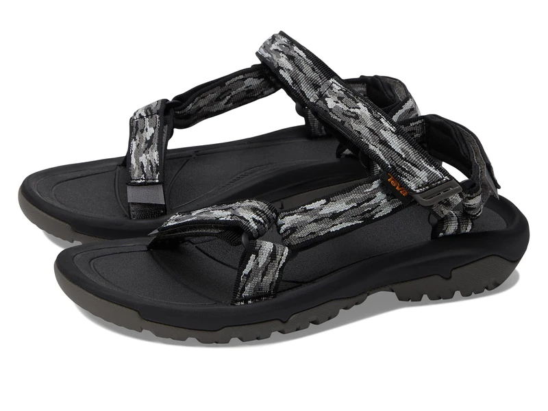 Teva Mush 8798 Men's Sandals, Mesh Black White, 8 UK