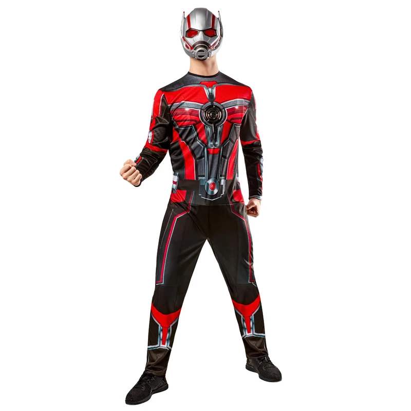 Rubies 1000662M Ant-Man Adult Costume Fancy Dress, Men, Multi, Size Medium, Chest 41' Halloween, World Book Day