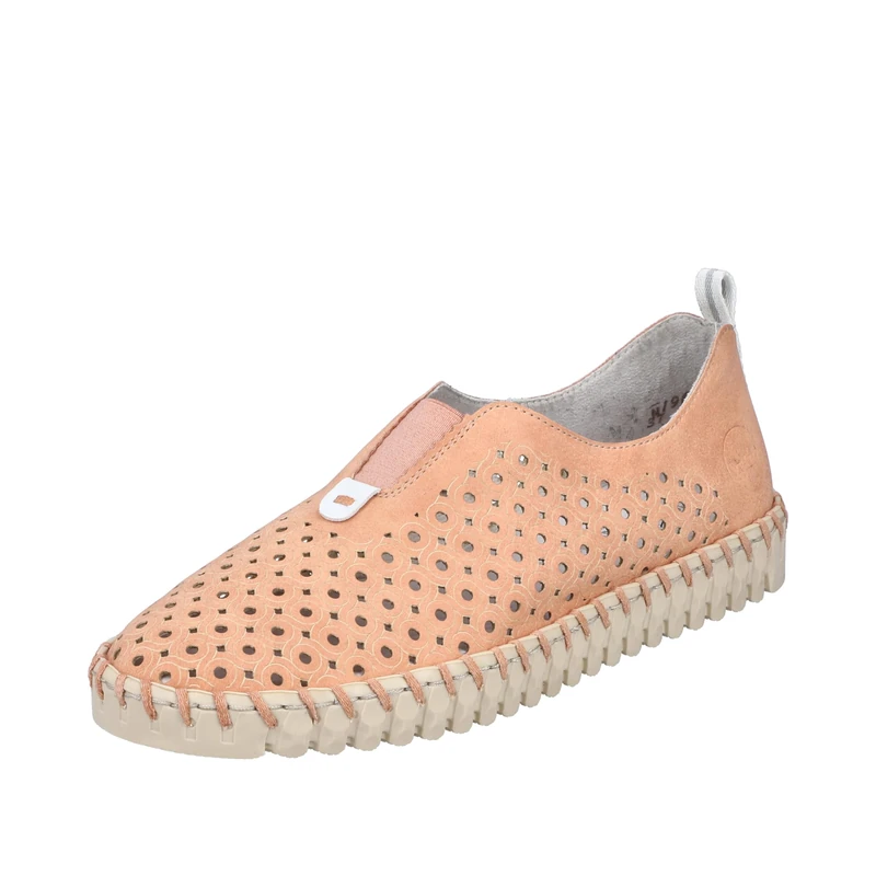 Rieker Women's N1963-52 Slippers, 52, 42 EU, Orange, 40 EU