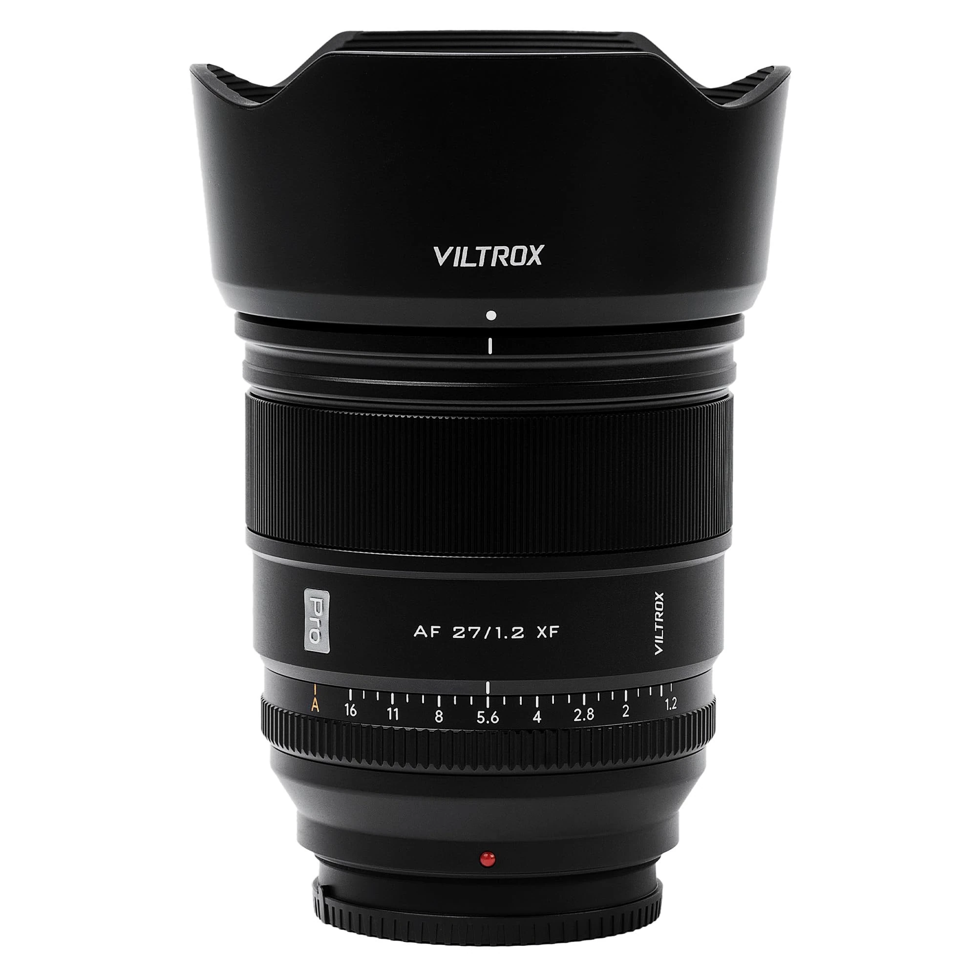 VILTROX 27mm F1.2 Pro Level XF Fuji Autofocus Lens f/1.2 Large Aperture APS-C Lens Compatible with Fuji X-Mount Mirrorless Cameras XH2S XH2 XT5 XT4 XT3 XS20 XT30 II XT200