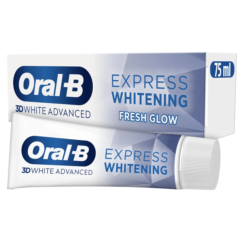 Oral-B 3D White Advanced Express Whitening Fresh Glow Toothpaste 75ml