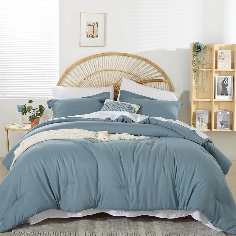 weigelia Twin Comforter Set with Sheets - 5 Pieces Bed in a Bag Twin