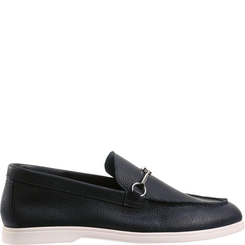 HOGL Joe Darkblue - Women's Leather Slippers