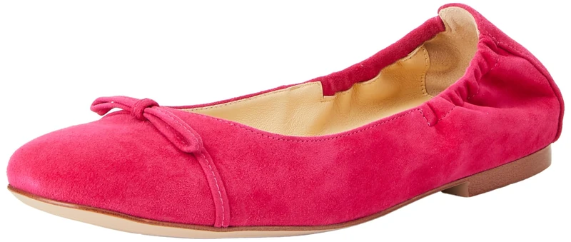 HÖGL Women's Betty Ballet Flats, Pink, 2.5 UK