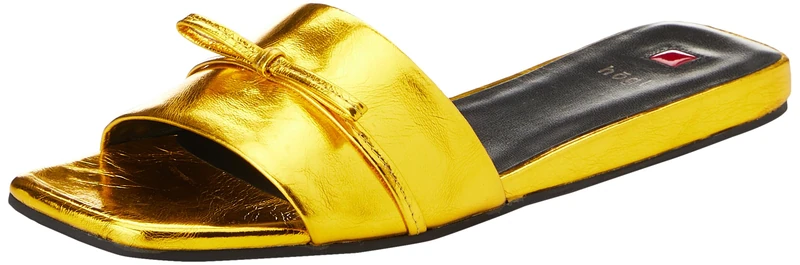 HÖGL Women's Gabrielle Slippers, Lime, 4 UK