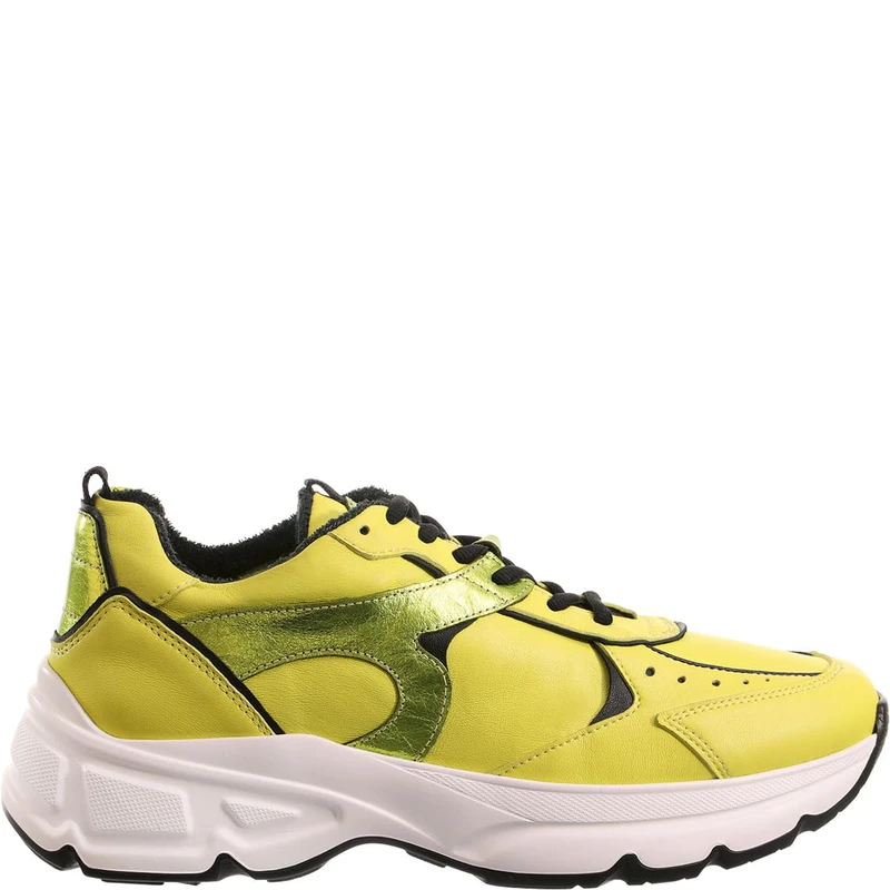 HÖGL Women's Faith Sneaker, Lime, 7 UK