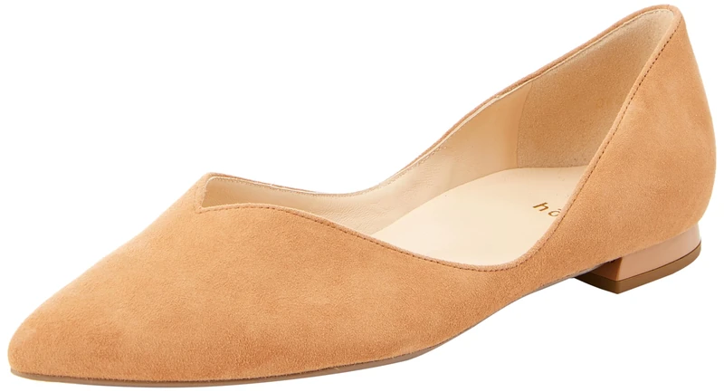 HÖGL Women's Basic Ballet Flat, Sahara, 3 UK