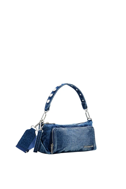 Desigual Women's Priori Urus Accessories Denim Across Body Bag, Blue, blue, One size