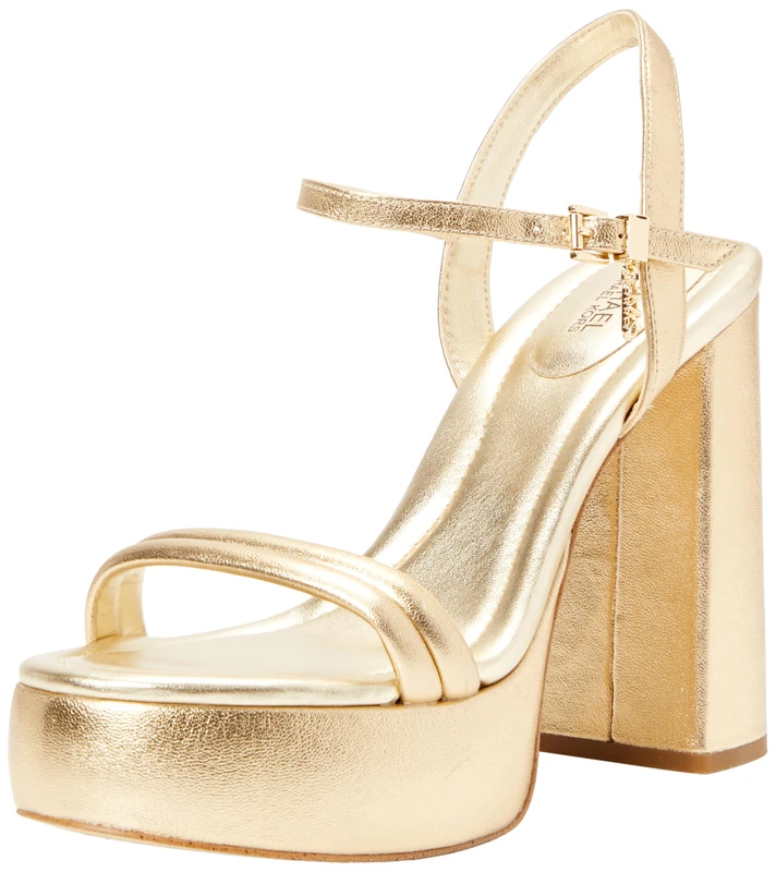 Michael Kors 40H3LCMS1M-740 LACI Platform Sandal Women Soft Pink UK 6.5 - Image 1