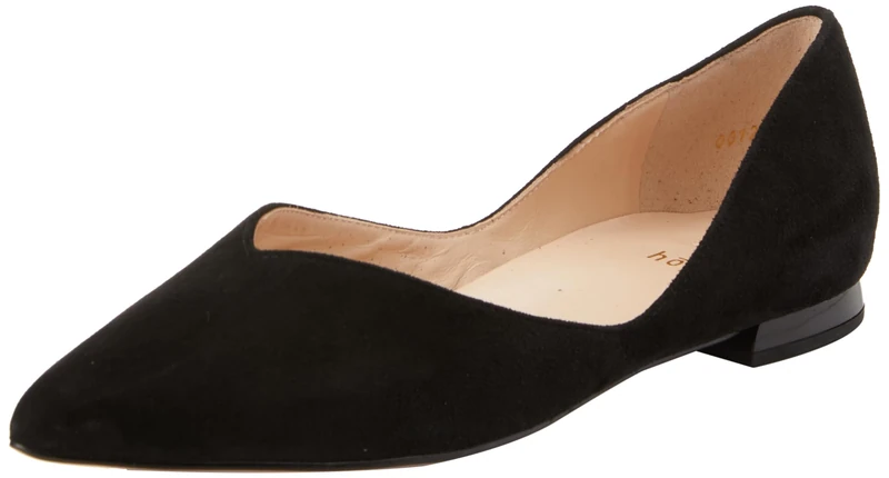 HÖGL Women's Basic Ballerinas, Black, 3.5 UK