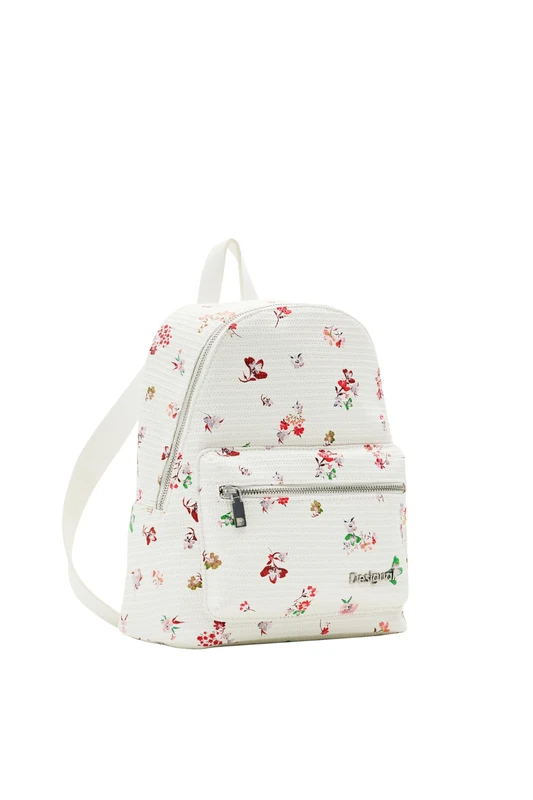 Desigual Women's Back_Delirium Mombasa MIN, White, One Size