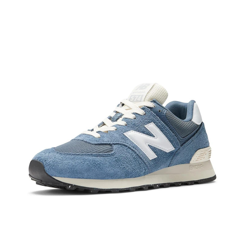 New Balance U574RBJ 574 U Men Vintage Indigo/White/Angora UK 9.5