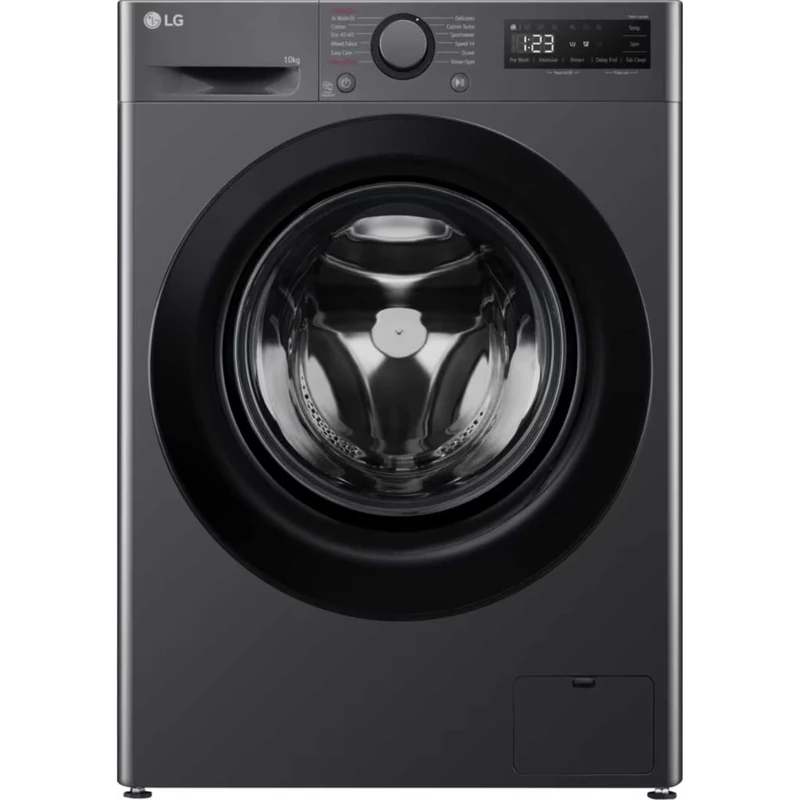 LG F4Y510GBLN1 10kg 1400rpm Washing Machine - Black
