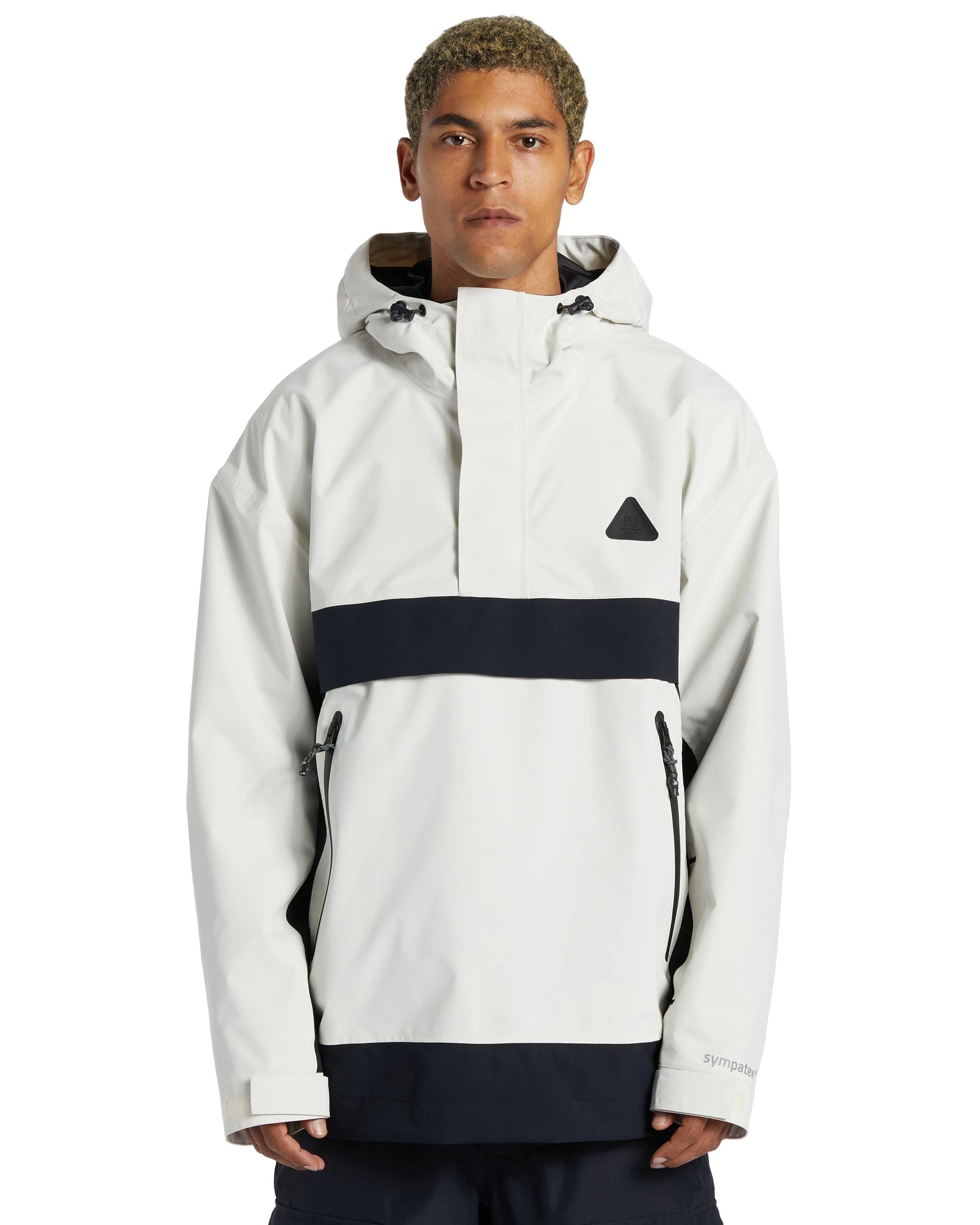 DC Men's Echelon 45K Silver Birch Technical Anorak Snow Jacket