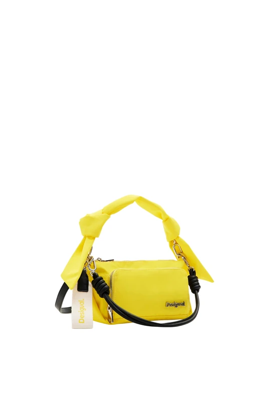 Desigual Women priori Urus Accessories Nylon Across Body Bag, Yellow, One Size