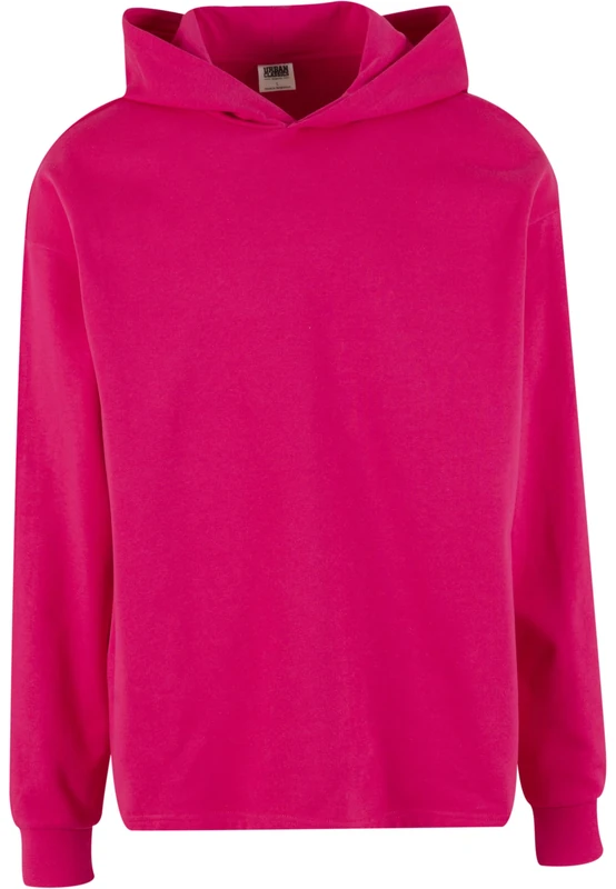 Urban Classics Men's Organic Loose Hoody Hooded Sweatshirt, Hibiskuspink, - Image 1