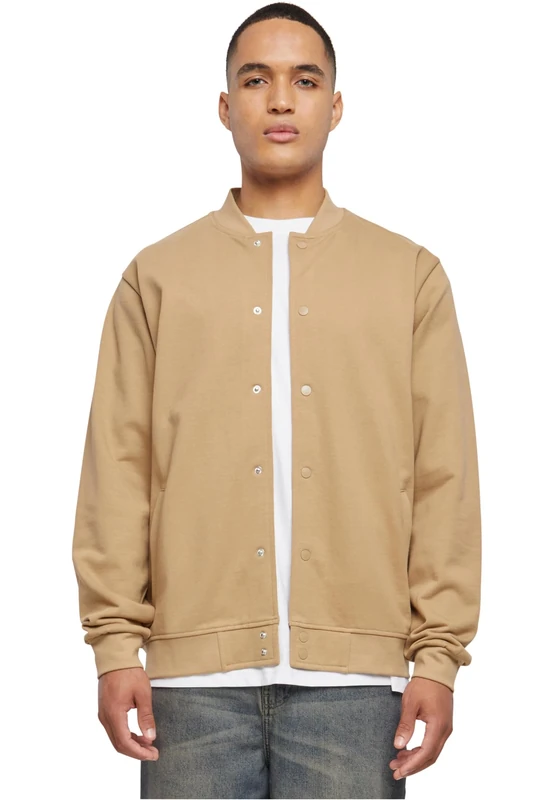 Urban Classics Men's Ultra Heavy Solid College Jacket, Warmsand, M
