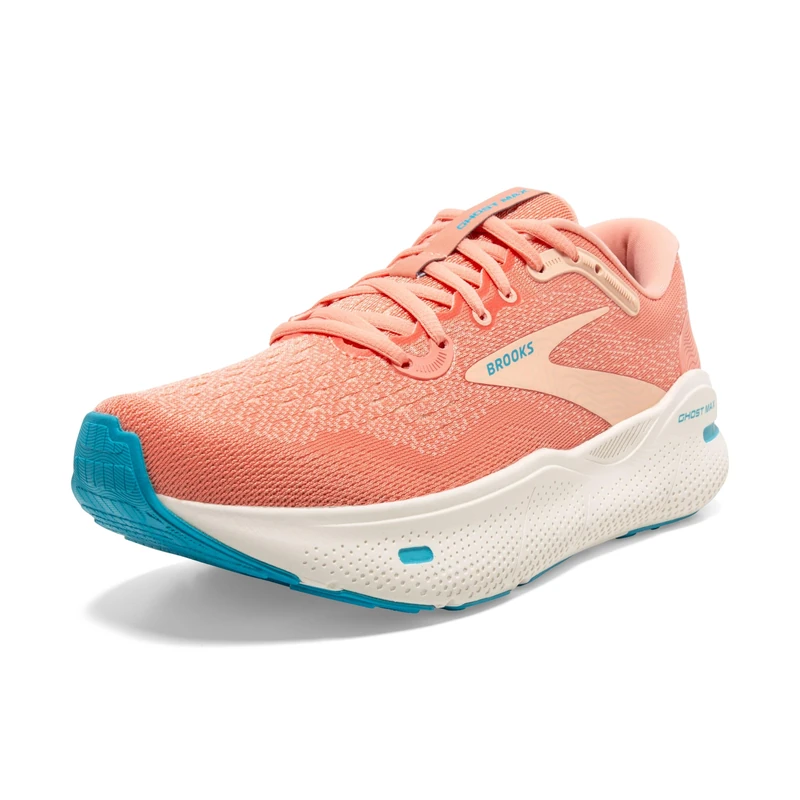 BROOKS 1203951B818 Ghost Max Women Papaya/Apricot/Blue UK 5.5